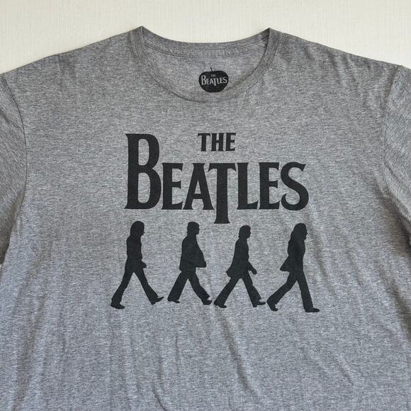 Apple Corps. Ltd. A Beatles TM Product The Beatles Abbey Road Gray T-Shirt 2XL - Picture 3 of 4